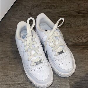 Classic White Kids Sneakers